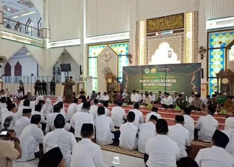 Gubernur ASR Tekankan Jaga Kemurnian Masjid dan Perkuat Persatuan. MUI Sultra Periode Baru Dikukuhkan