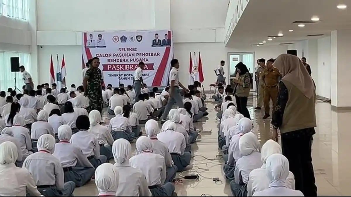 49 Calon Paskibraka Sultra 2026 Mulai Latihan Terpusat, Konkep Tak Kirim Delegasi